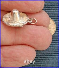 8 x QUALITY STERLING SILVER CHARMS+ Hmk'd SILVER BEAKER +2 DICE POSH MONOPOLY