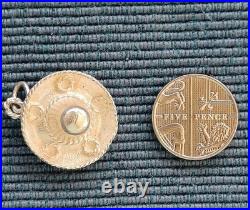 8 x QUALITY STERLING SILVER CHARMS+ Hmk'd SILVER BEAKER +2 DICE POSH MONOPOLY