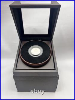 925 Silver Coin Medal Birmingham Mint 40.5grams In Wooden Box Lot8