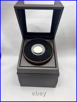 925 Silver Coin Medal Birmingham Mint 40.5grams In Wooden Box Lot8