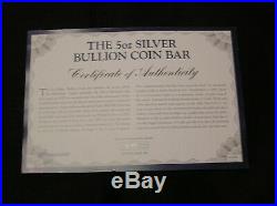 999/1000 Solid Silver Bullion Coin Bar Medal Medallion
