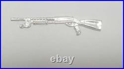 999 Fine Silver Tactical Shotgun 3.5 Long Solid