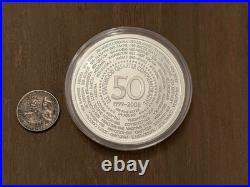 999 Fine Solid Silver 1/4 Pound National Collectors Mint Commemorative Round