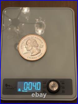 999 Fine Solid Silver 1/4 Pound National Collectors Mint Commemorative Round
