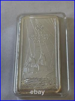 999 Silver 10 OZ Solid Silver Bar 10 Pound 2021 St Helena Queen East India Co