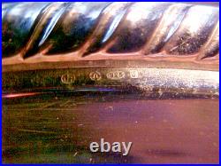 9.25 Troy Oz Solid Sterling Silver Platter Scrap or Princess Anne Wedding 1973