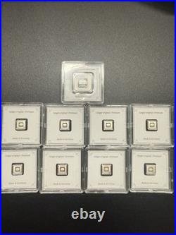 (9) Geiger Edelmetalle Original Premium Silver -In Assay 8-1 gram 1 -10 gram