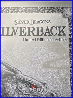 9 Silverback Dragons Limited Edition. 999 Fine Silver Note Consecutive Numbers