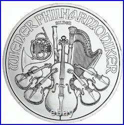 AUSTRIA 1.5 Euro 2020 Silver 1 oz.'Vienna Philharmonic' Fabulous 15 Collection