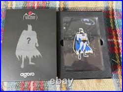 Agoro Solid Silver. 999 Batman Animated Series Ltd Edition 0743/3485 Boxed