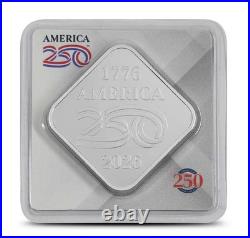 America250 Buffalo Silver Bar New in Mint Card 25 Gram