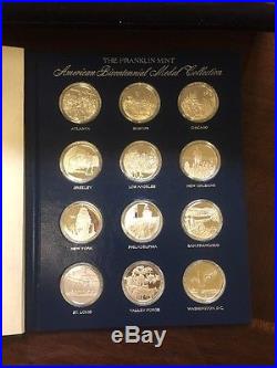 American Bicentennial Medal Collection! Limited Edition! Solid Sterling Silver