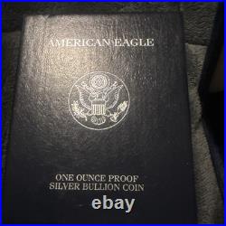 American Eagle Solid 999 Silver Proof 1999 1 Ounce Cased And Boxed
