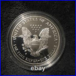 American Eagle Solid 999 Silver Proof 1999 1 Ounce Cased And Boxed