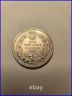 American Indian Set Three 1 Oz. 999 Fine Silver Rounds Two 1/4 Oz Square Buffalo