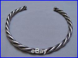 Ancient necklace silver solid tribal choker 70 grams