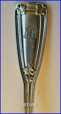 Antique Set 6 Sterling Silver Tiffany & Co 1909 St Dunstan Soup Bullion Spoons