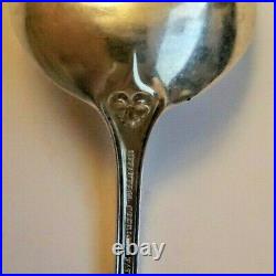 Antique Set 6 Sterling Silver Tiffany & Co 1909 St Dunstan Soup Bullion Spoons