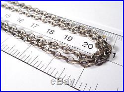 Antique Solid Silver Chain / Necklace