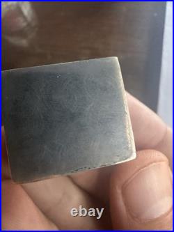 Antique Solid Silver Pill Box