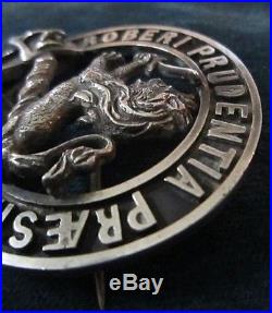 Antique solid silver clan brooch Inverness 1887 Ferguson & Mcbean