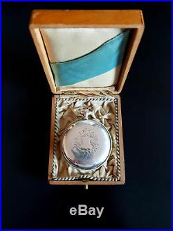 Audemars Frères Audemars Piguet. Antique Pocket Watch Solid Silver 800
