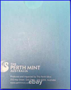 Australian 1/2 Oz Solid Silver 2012 Sea Life Surgeonfish