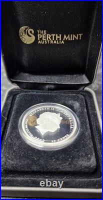 Australian 1/2 Oz Solid Silver 2012 Sea Life Surgeonfish