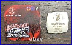 Averys Wench Locker Wenches Handpoured Press Proof Square 2 Troy Oz. 999 Silver