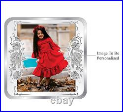 BIS Hallmarked Personalised Happy Birthday 999 Pure Silver Square Coin 20 gm