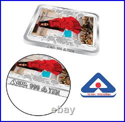 BIS Hallmarked Personalised Happy Birthday 999 Pure Silver Square Coin 20 gm