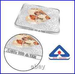 BIS Hallmarked Personalised Newly Married 999 Pure Silver Square Coin 50 gm BIS Hallmarked Personalised Newly Married 999 Pure Silver Square Coin 50 gm