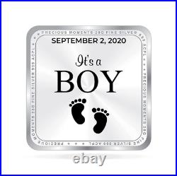 BIS Hallmarked Personalised Silver Square Coin New Born Baby Boy 999 Pure 20 gm BIS Hallmarked Personalised Silver Square Coin New Born Baby Boy 999 Pure 20 gm
