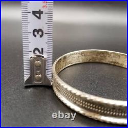 Beau Sterling Wheat Plant Rim Bullion 925 Silver Vintage