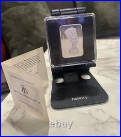 Belarus 20 Roubles 925 Silver Queen Nefertiti 2010 Rectangular Coin With COA