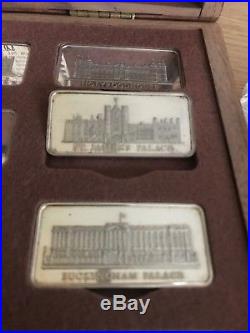 Birmingham Mint Royal Palaces 12 Solid Silver Sterling Silver Ingots