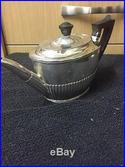 Charming antique Victorian Solid silver Single teapot Birmingham 1889