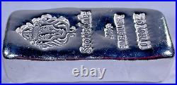 Chunky Scottsdale Mint 10 Oz Loaf Bar Fine Silver Bullion 999 Cast Solid