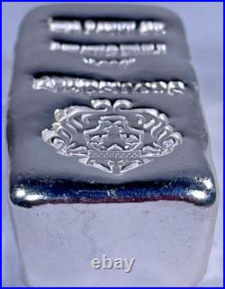 Chunky Scottsdale Mint 10 Oz Loaf Bar Fine Silver Bullion 999 Cast Solid