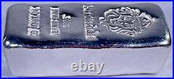 Chunky Scottsdale Mint 10 Oz Loaf Bar Fine Silver Bullion 999 Cast Solid
