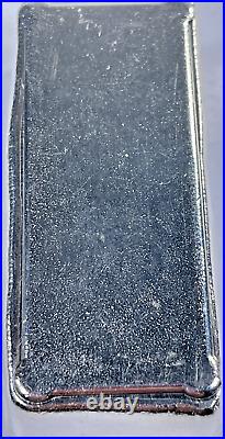 Chunky Scottsdale Mint 10 Oz Loaf Bar Fine Silver Bullion 999 Cast Solid