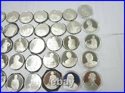 Coins Solid Sterling Silver US Presidents Coin Set 40 Original Package 940 grams