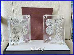 Collectable Rare Solid Fine Silver. 999 Salvador Dali Ten Commandment Medal Coin