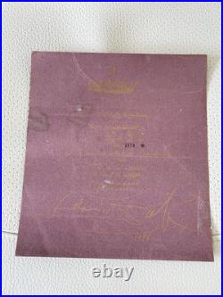 Collectable Rare Solid Fine Silver. 999 Salvador Dali Ten Commandment Medal Coin