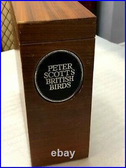 Collection of 35 x 2.3oz SOLID SILVER FH Medallions British Birds by Peter Scott