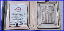 DAN MARINO 1994 PINNACLE HIGHLAND MINT 4.25 OZ. 999 FINE SILVER 0247 of 1000