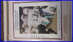 DAN MARINO 1994 PINNACLE HIGHLAND MINT 4.25 OZ. 999 FINE SILVER 0247 of 1000