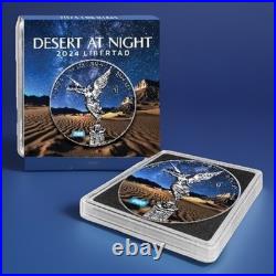 DESERT AT DAY & NIGHT 2 x 1oz Silver Coin Set Mexico/USA DESERT AT DAY & NIGHT 2 x 1oz Silver Coin Set Mexico/USA