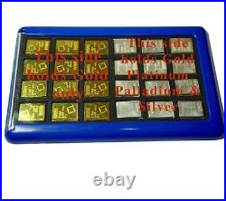 Element Card Case Valcambi Includes 2 Cards And 24 Grams Bars Silver Combibars