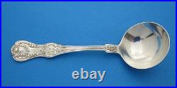 Eleven (11) Dominick & Haff Large Round Bowl Bullion spoons King Pattern 1880